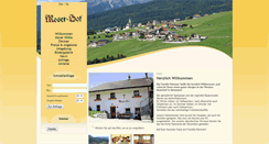 Desktop Screenshot of pension-moserhof.com